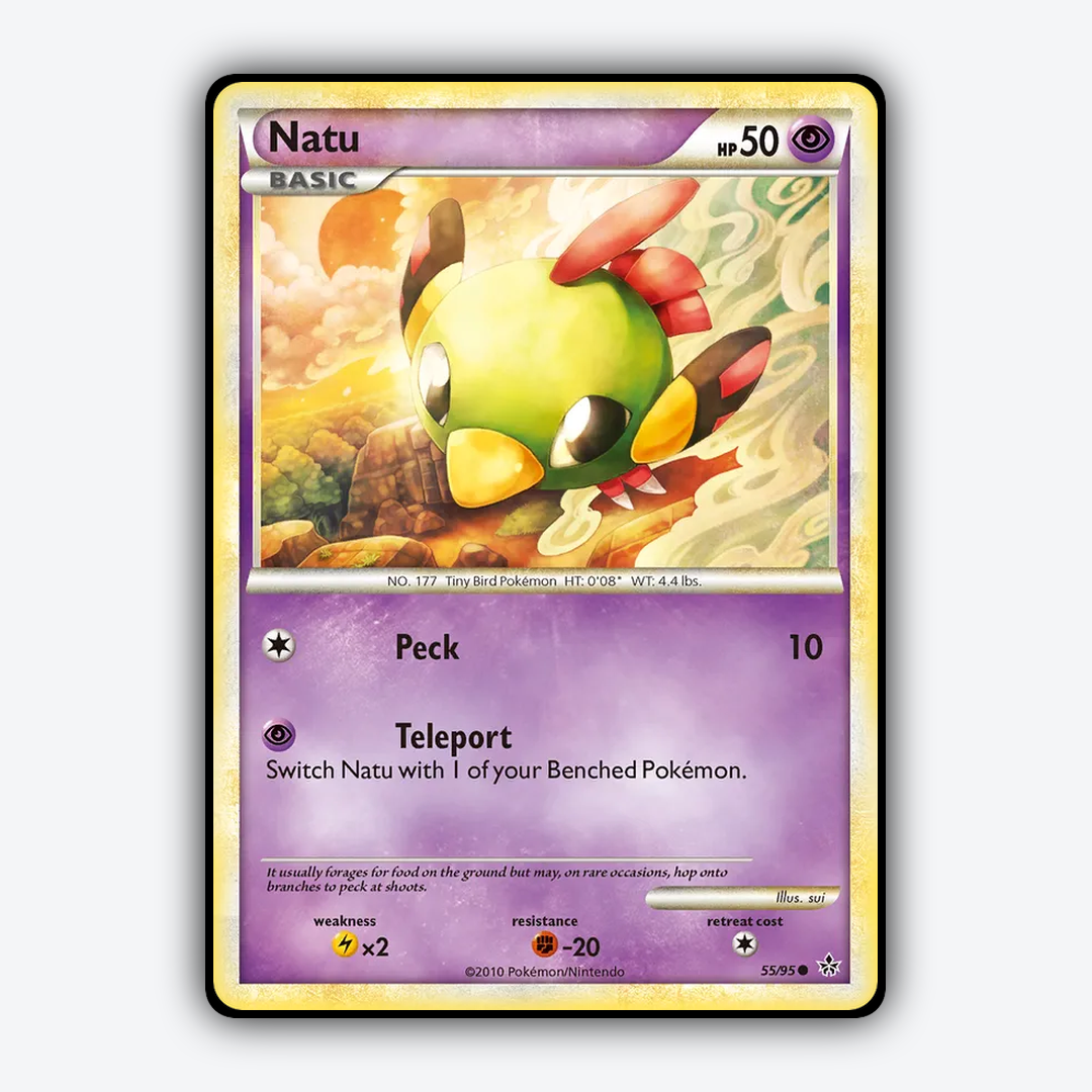 Natu 055/95 - HS—Unleashed Set - Card Rug