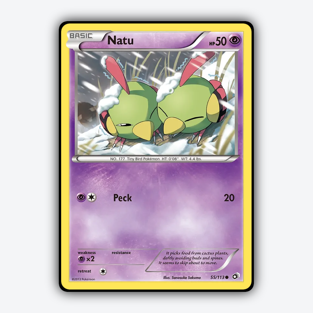 Natu 055/113 - Legendary Treasures Set - Card Rug