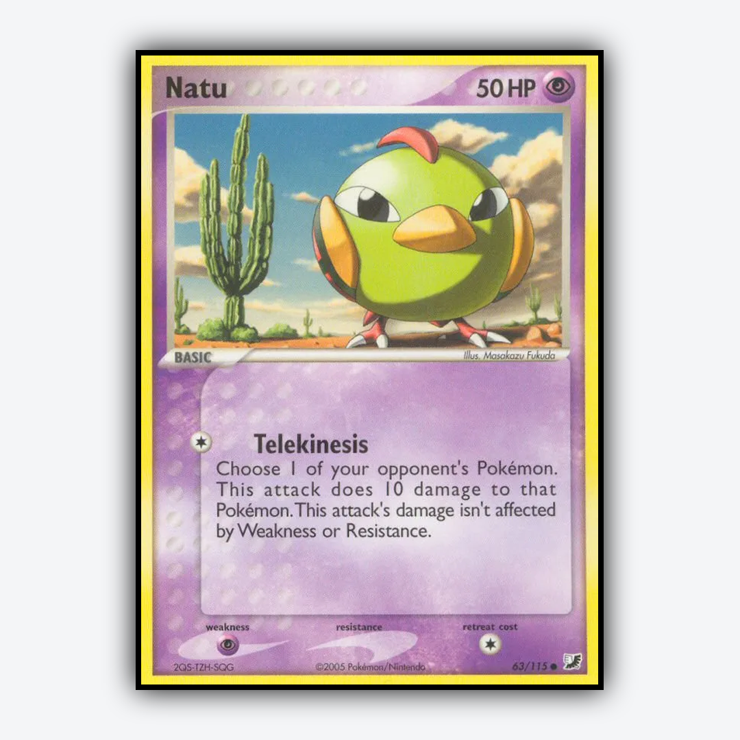 Natu 063/115 - Unseen Forces Set - Card Rug
