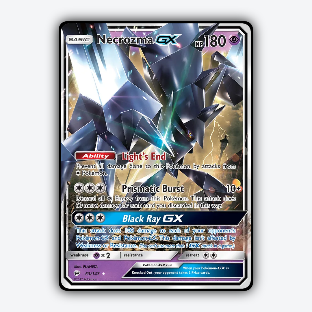 Necrozma-GX 063/147 - Burning Shadows Set - Card Rug