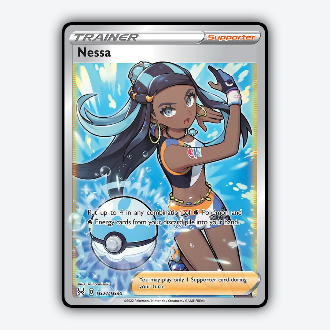 Nessa TG027/30 - TG027/30 Lost Origin Trainer Gallery Set - Card Rug