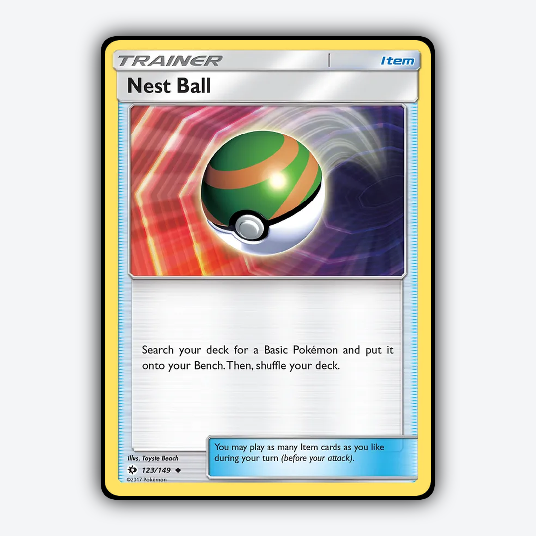 Nest Ball 123/149 - Sun & Moon Set - Card Rug