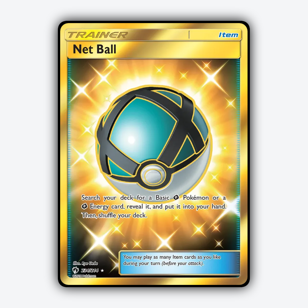 Net Ball 234/214 - Lost Thunder Set - Card Rug