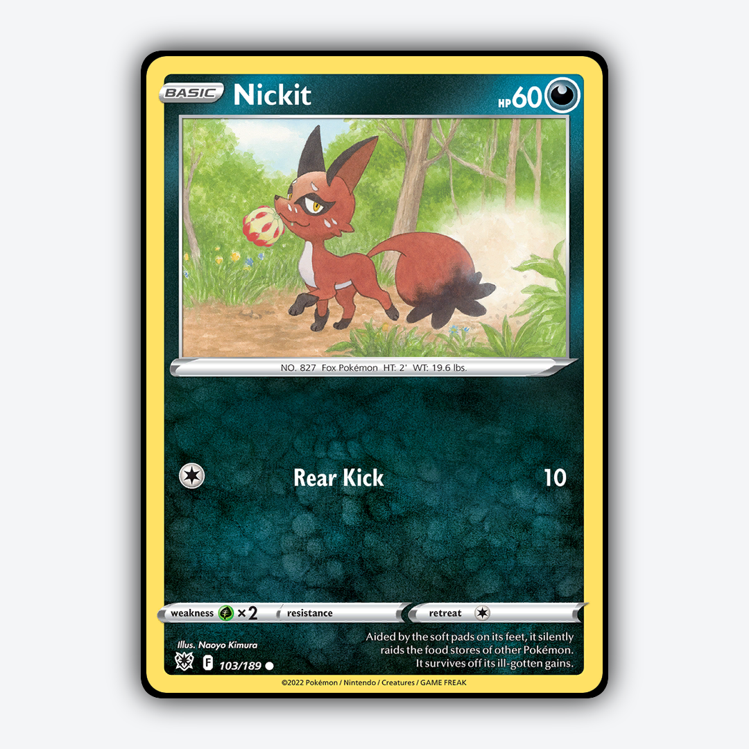 Nickit 103/189 - Astral Radiance Set - Card Rug