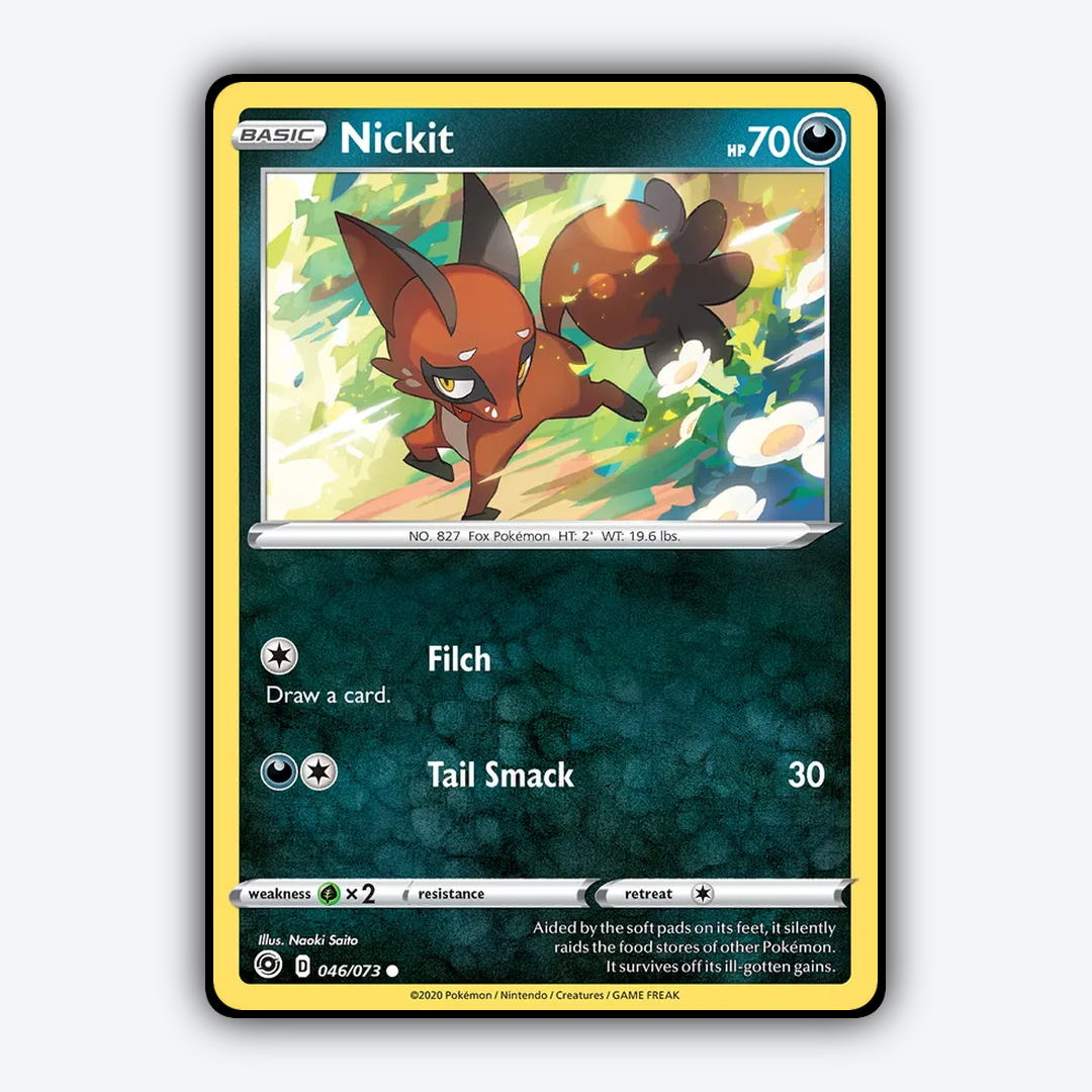 Nickit 046/73 - Champion's Path Set - Card Rug