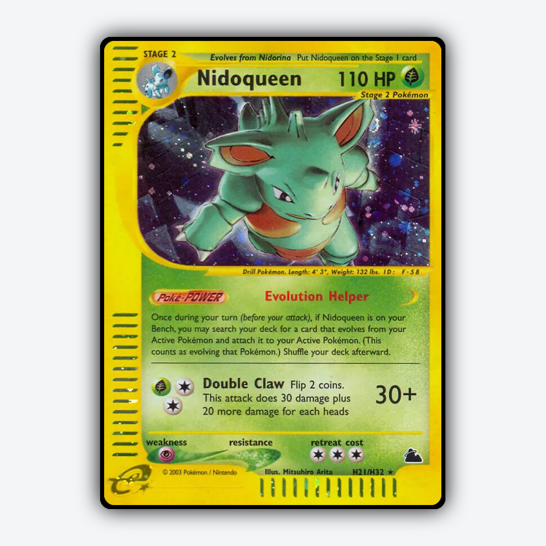 Nidoqueen H021/144 - H021/144 Skyridge Set - Card Rug