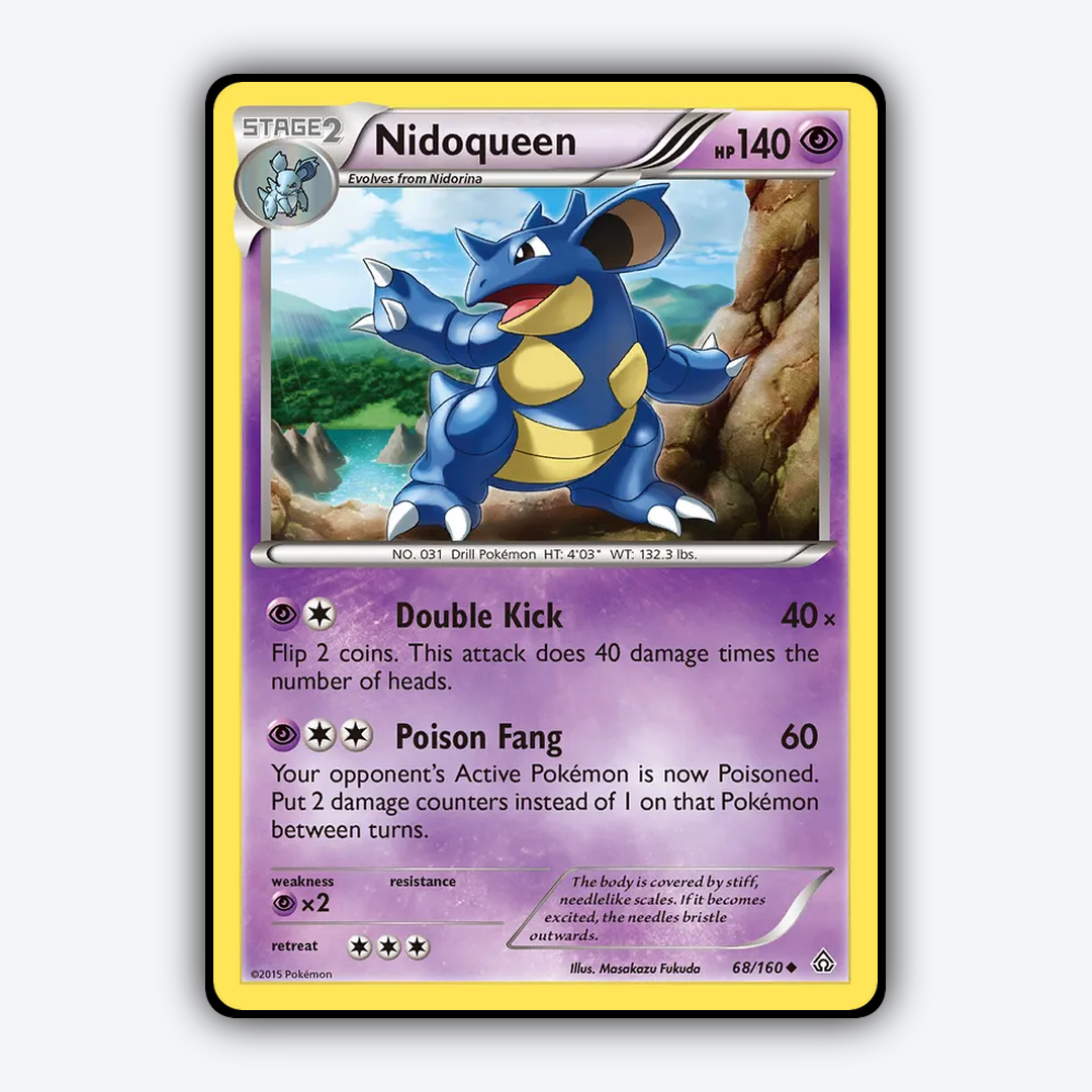 Nidoqueen 068/160 - Primal Clash Set - Card Rug
