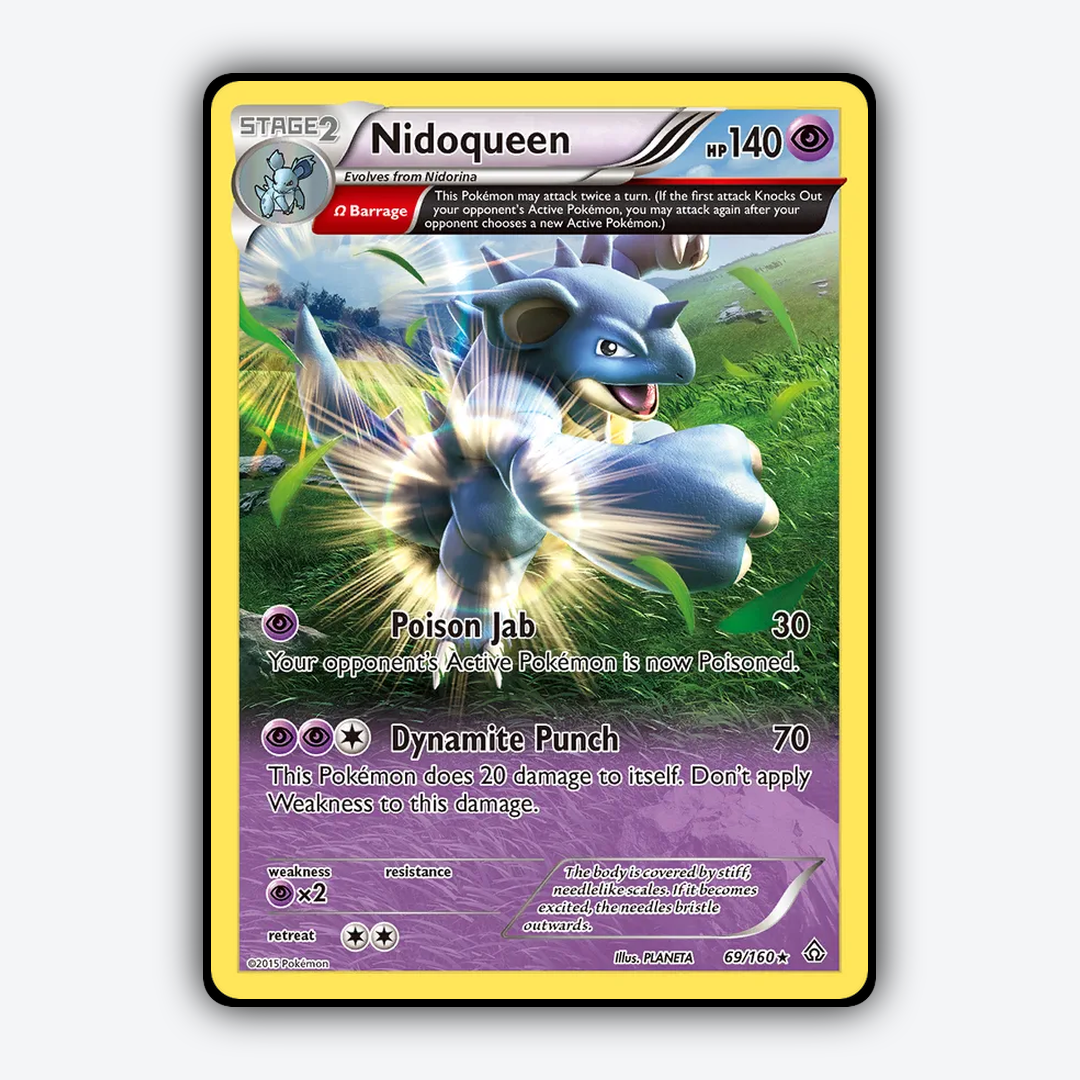 Nidoqueen 069/160 - Primal Clash Set - Card Rug