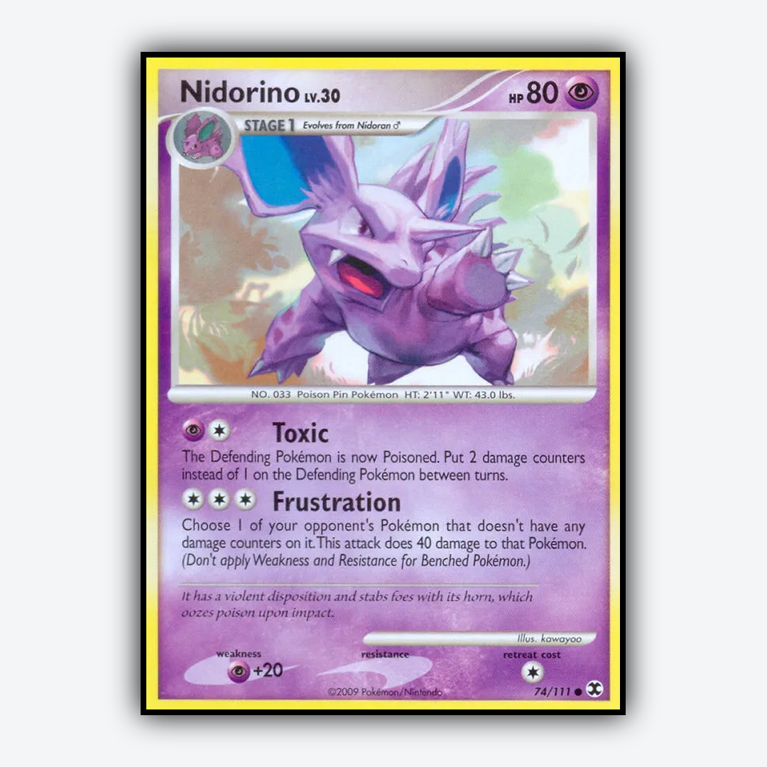 Nidorino 074/111 - Rising Rivals Set - Card Rug