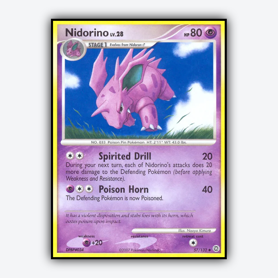 Nidorino 057/132 - Secret Wonders Set - Card Rug