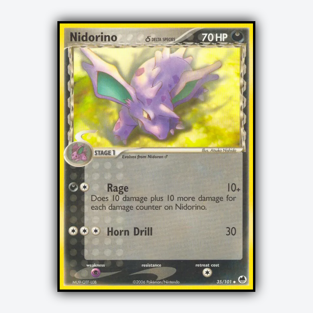 Nidorino δ 035/101 - Dragon Frontiers Set - Card Rug