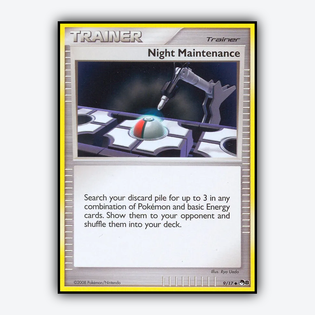 Night Maintenance 009/17 - POP Series 8 Set - Card Rug