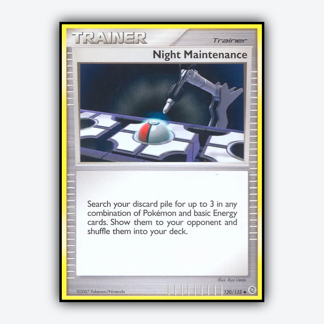 Night Maintenance 120/132 - Secret Wonders Set - Card Rug