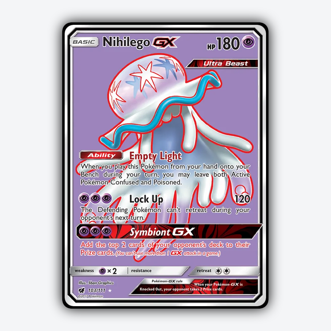 Nihilego-GX 103/111 - Crimson Invasion Set - Card Rug