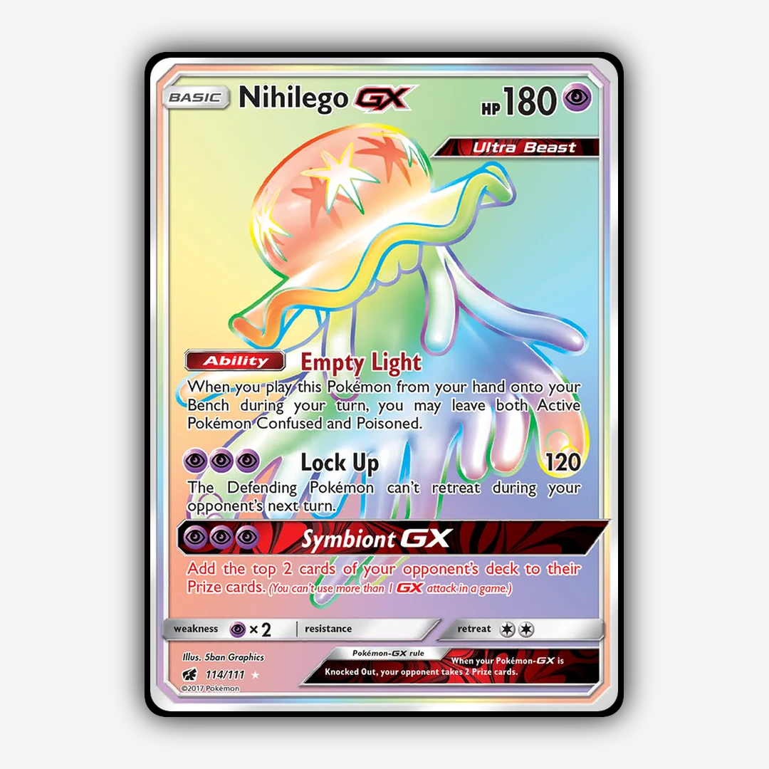 Nihilego-GX 114/111 - Crimson Invasion Set - Card Rug
