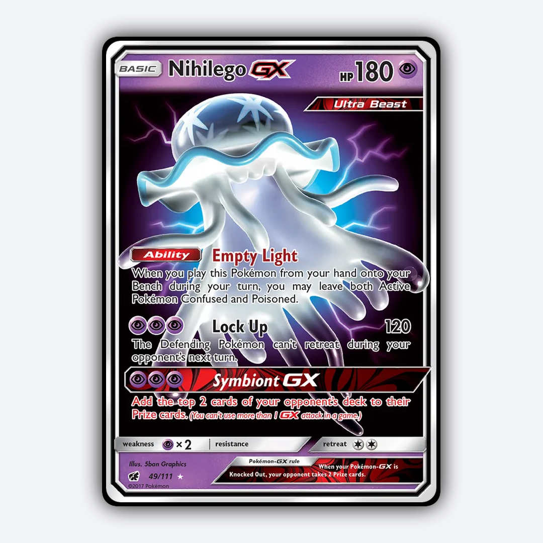 Nihilego-GX 049/111 - Crimson Invasion Set - Card Rug