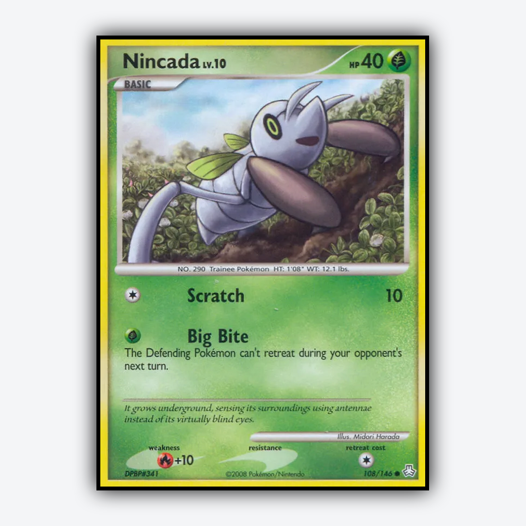 Nincada 108/146 - Legends Awakened Set - Card Rug