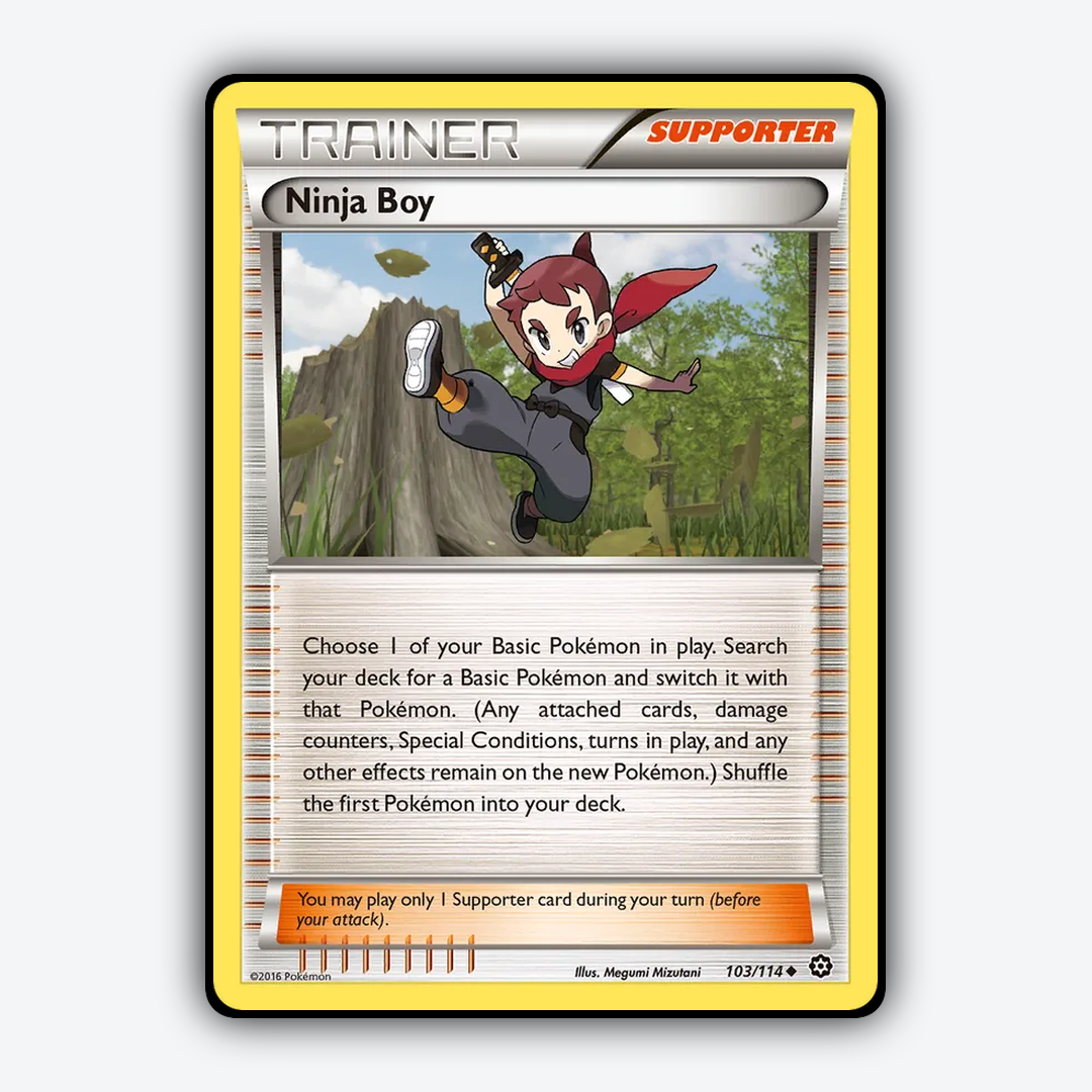 Ninja Boy 103/114 - Steam Siege Set - Card Rug