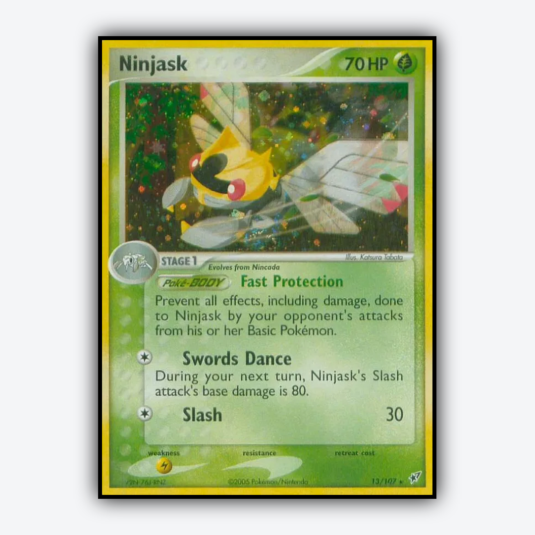Ninjask 013/107 - Deoxys Set - Card Rug