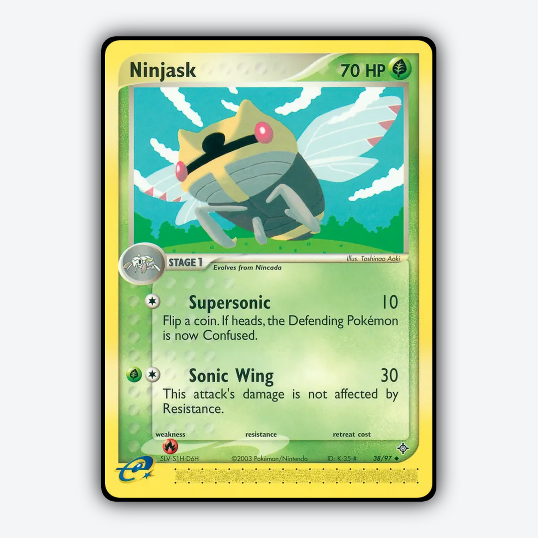 Ninjask 038/97 - Dragon Set - Card Rug