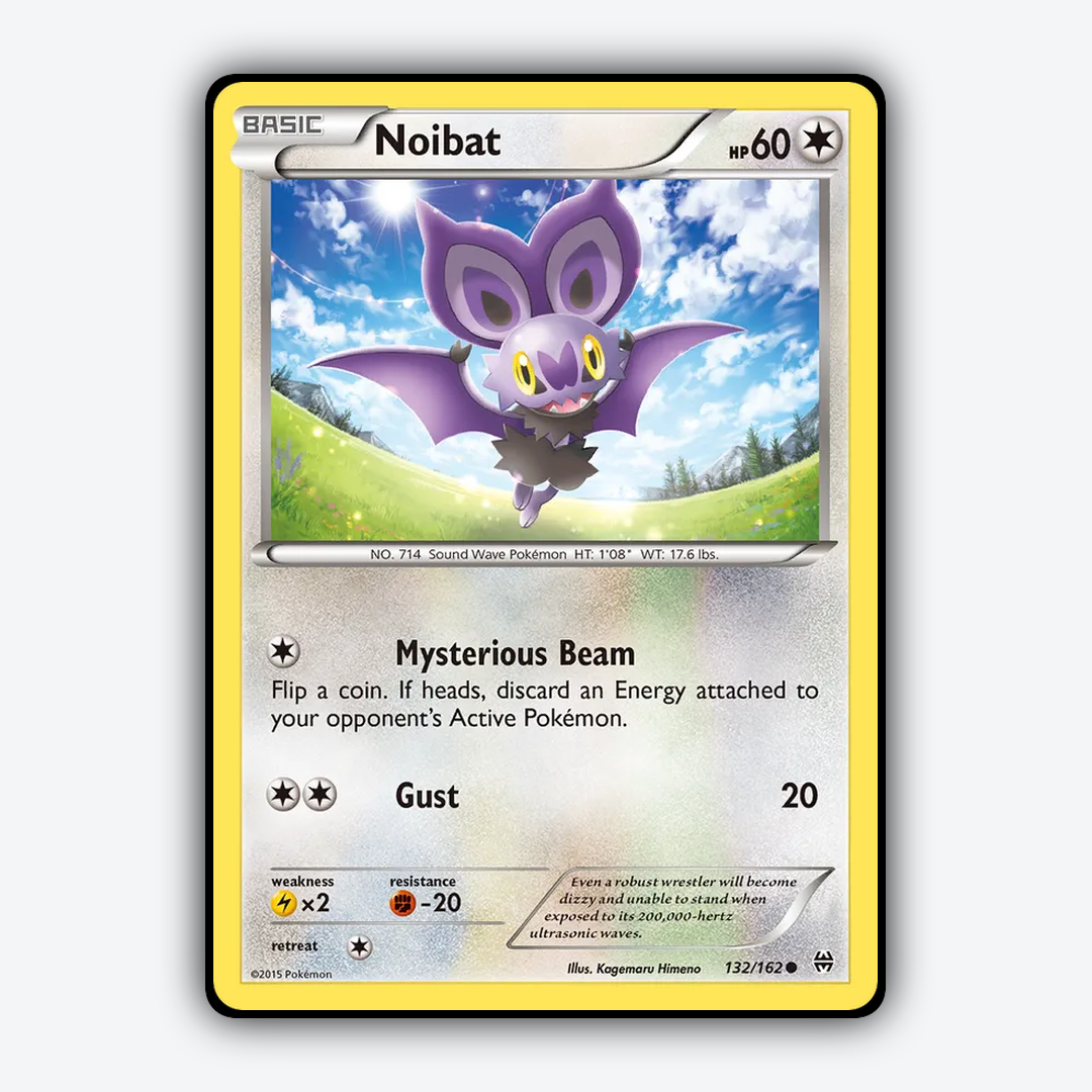 Noibat 132/162 - BREAKthrough Set - Card Rug