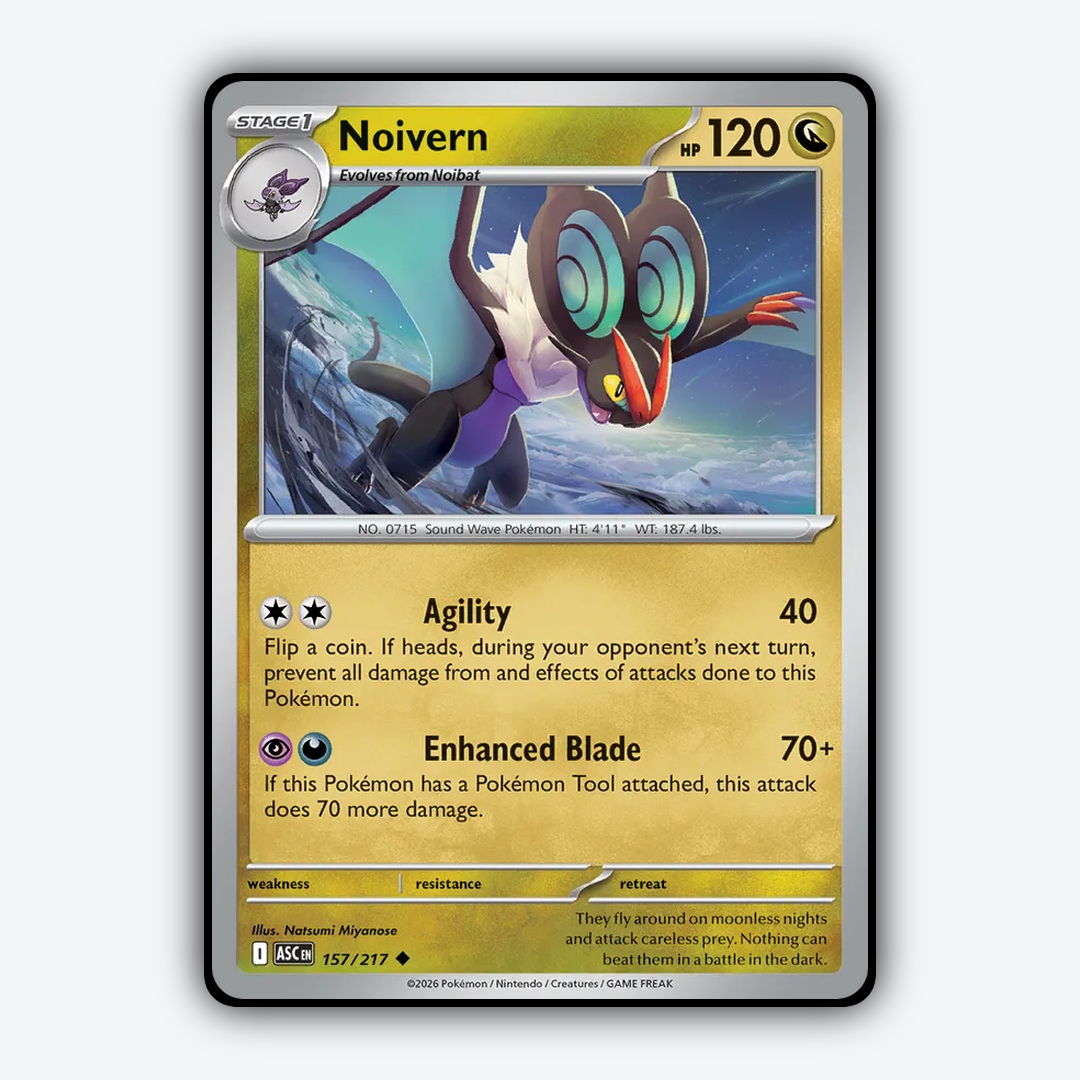 Noivern 157/217 - Ascended Heroes Set - Card Rug
