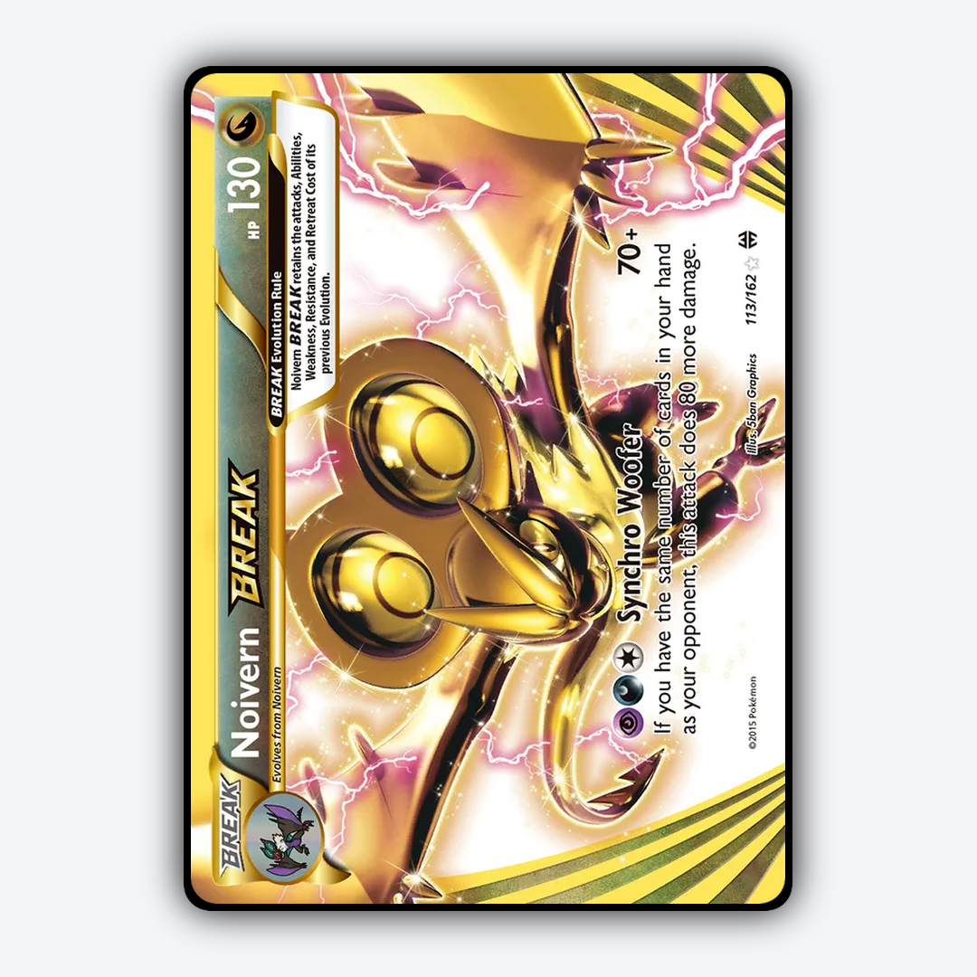 Noivern BREAK 113/162 - BREAKthrough Set - Card Rug