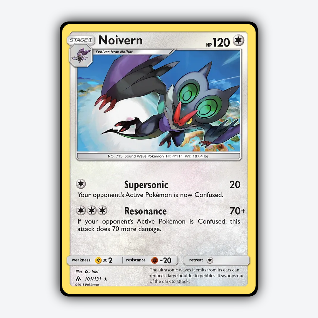 Noivern 101/131 - Forbidden Light Set - Card Rug