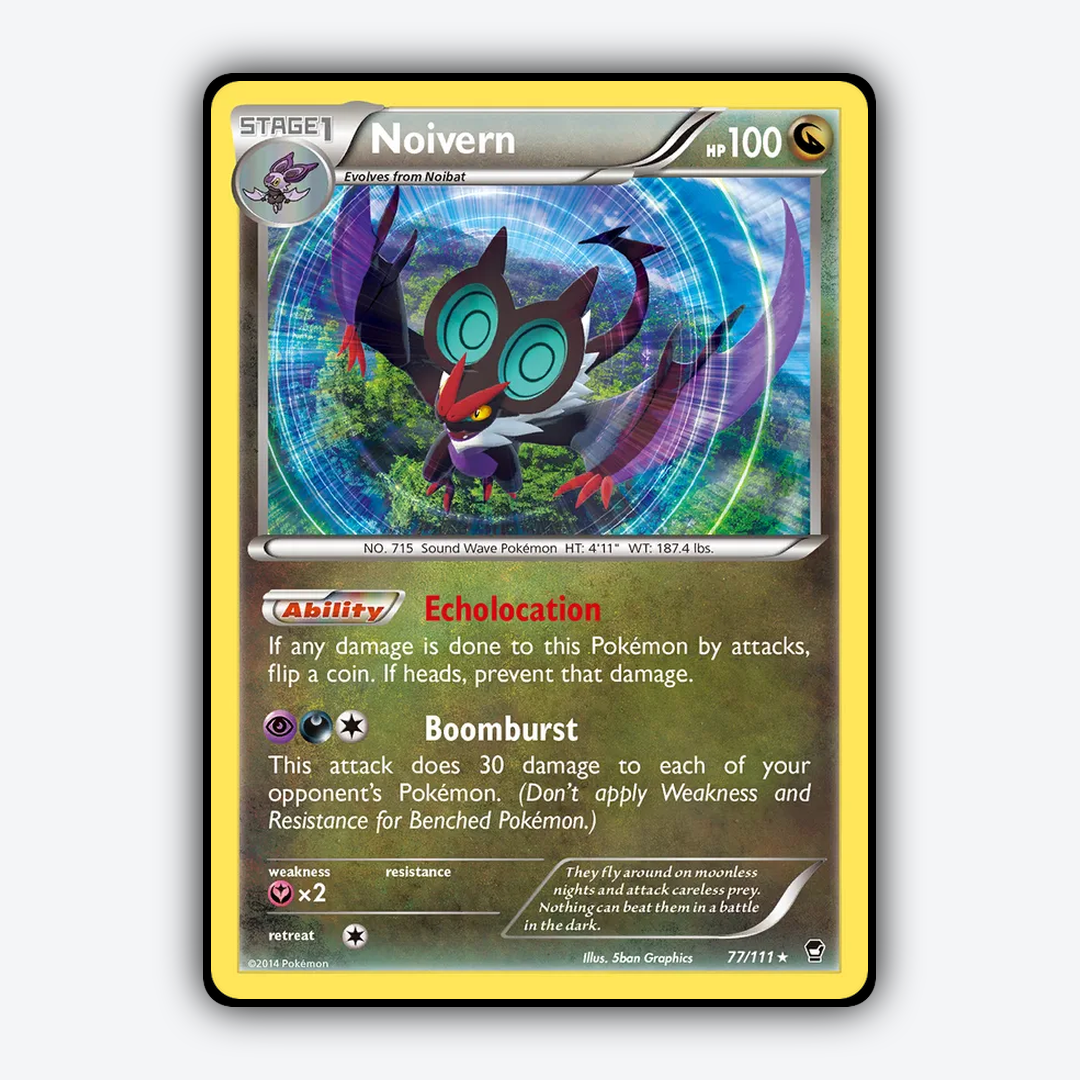 Noivern 077/111 - Furious Fists Set - Card Rug