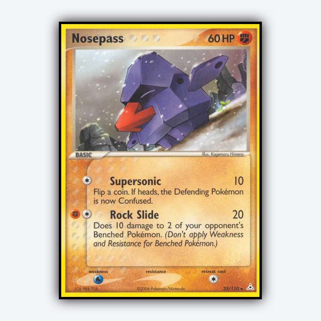 Nosepass 025/110 - Holon Phantoms Set - Card Rug