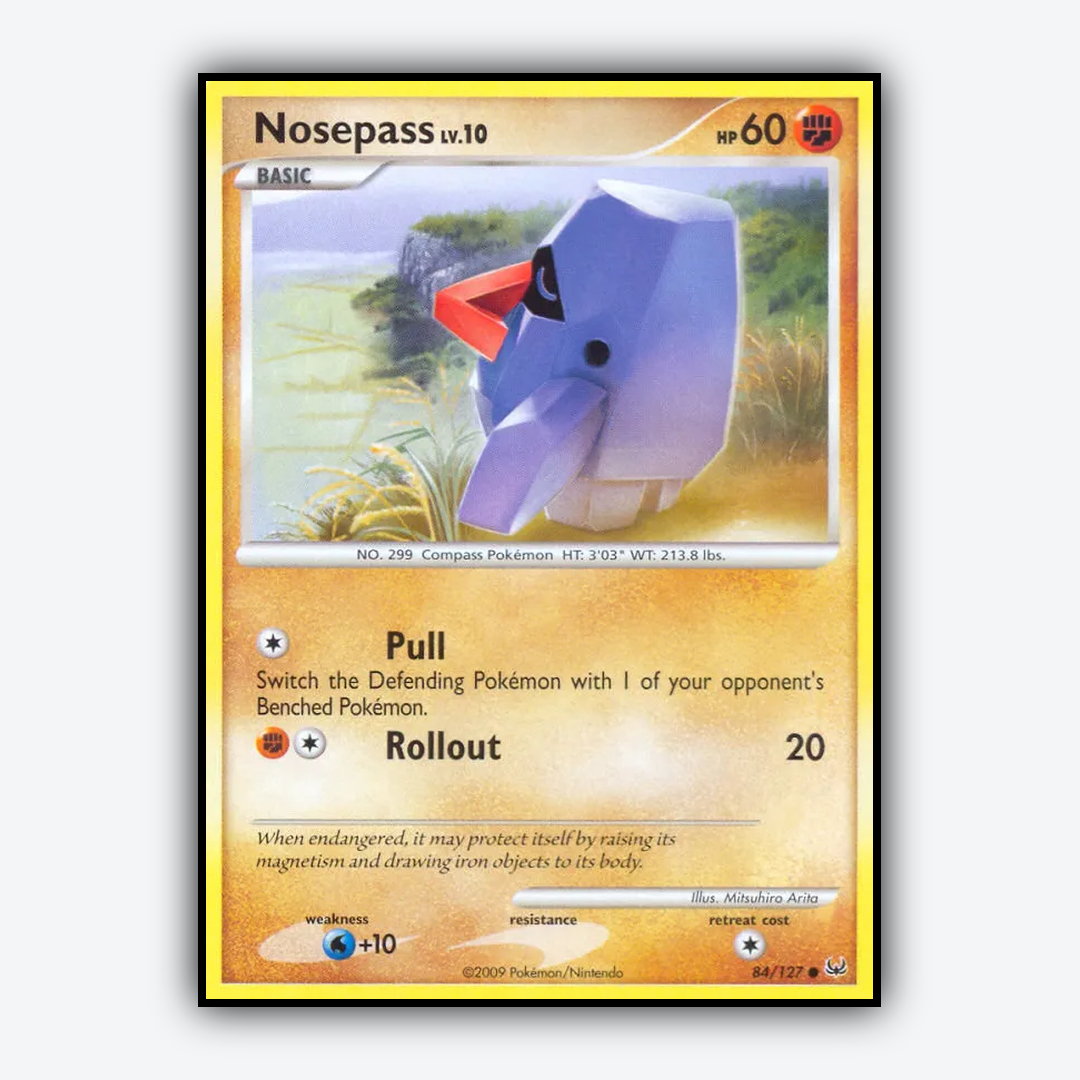 Nosepass 084/127 - Platinum Set - Card Rug