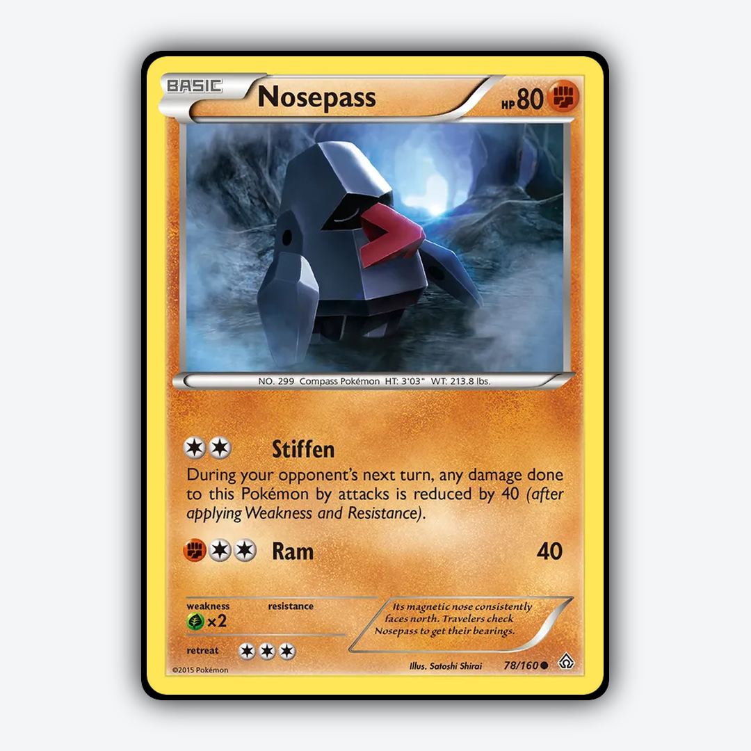 Nosepass 078/160 - Primal Clash Set - Card Rug