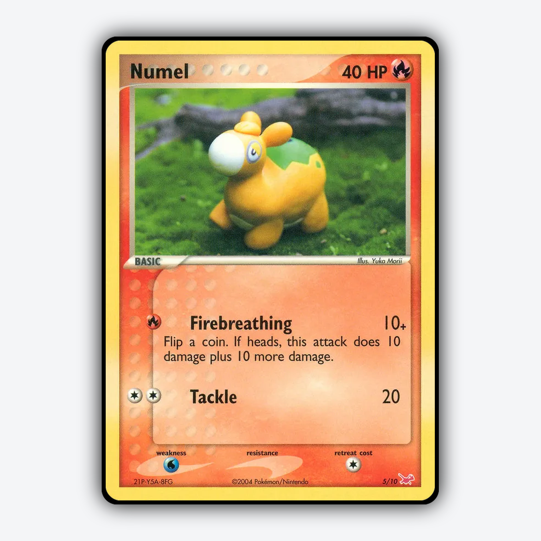 Numel 005/10 - EX Trainer Kit Latias Set - Card Rug