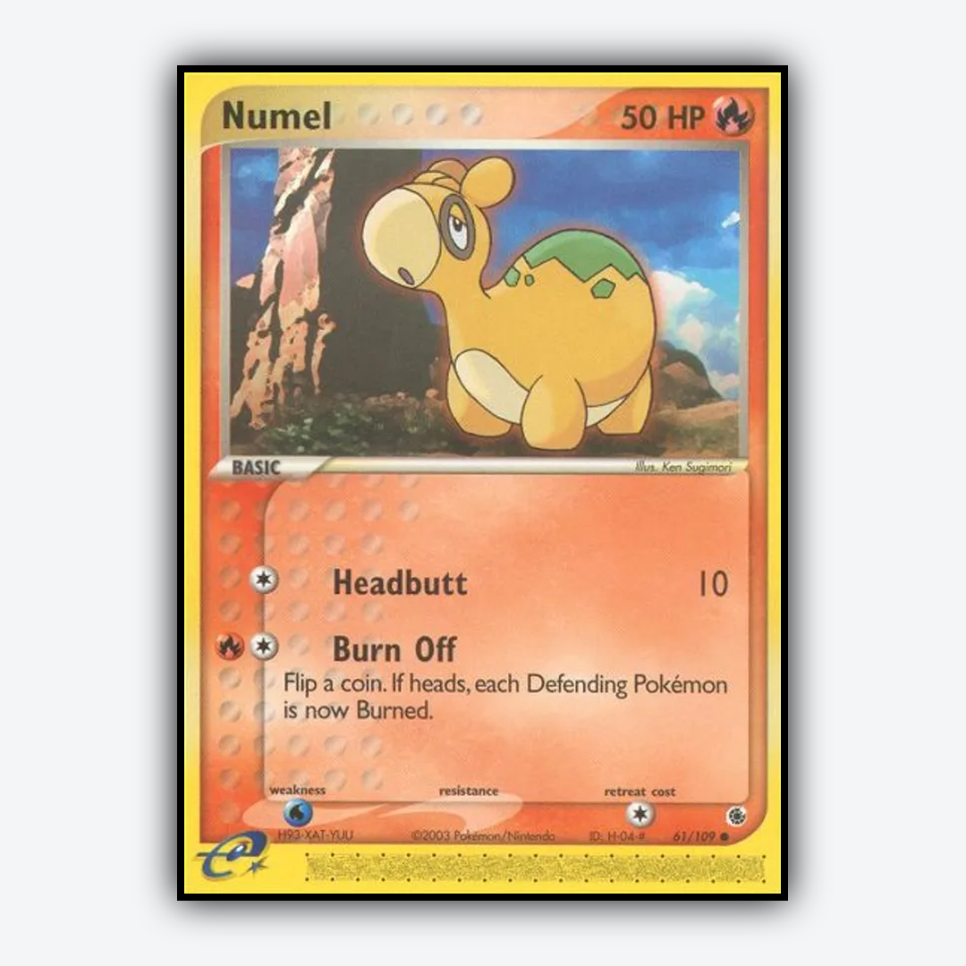 Numel 061/109 - Ruby & Sapphire Set - Card Rug