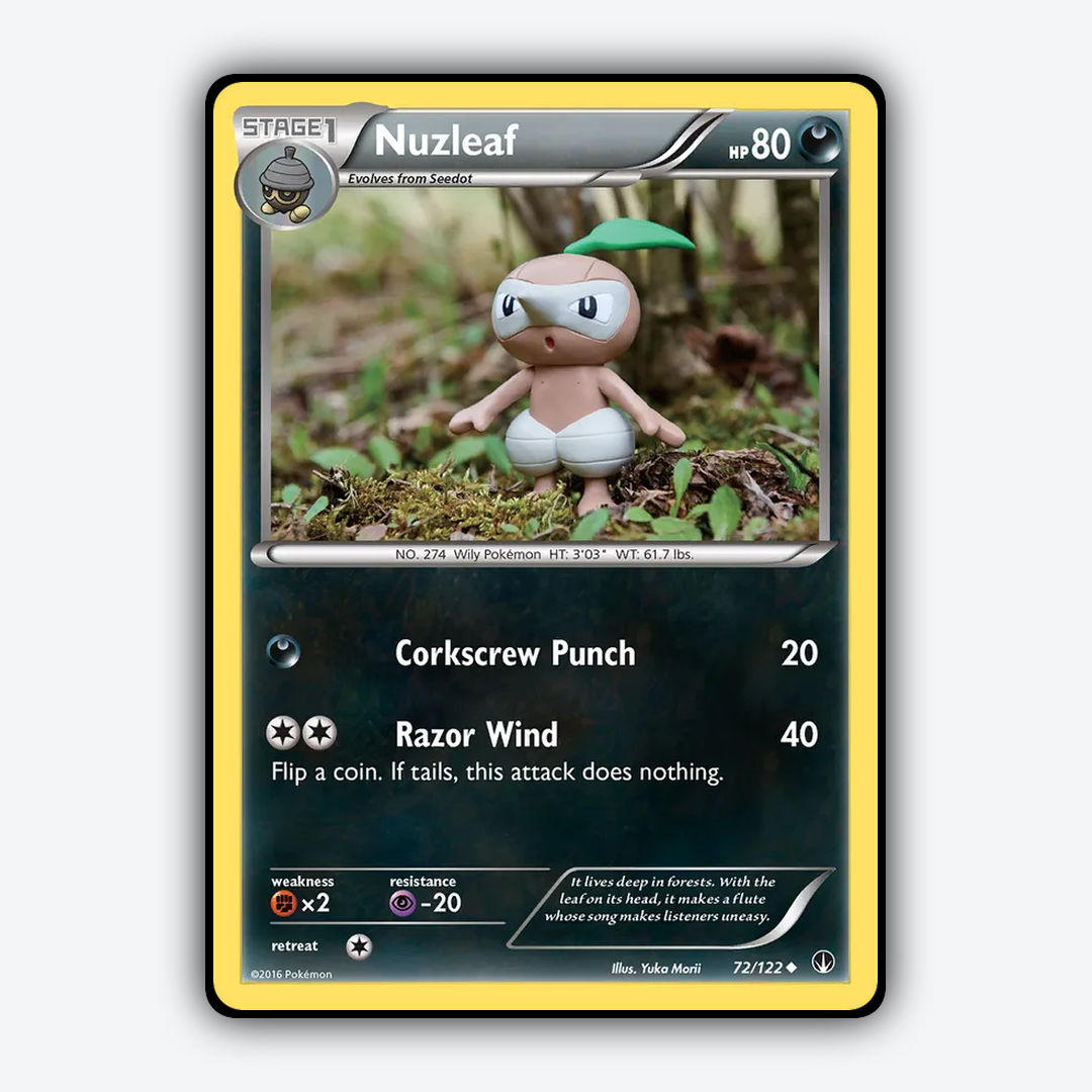Nuzleaf 072/122 - BREAKpoint Set - Card Rug