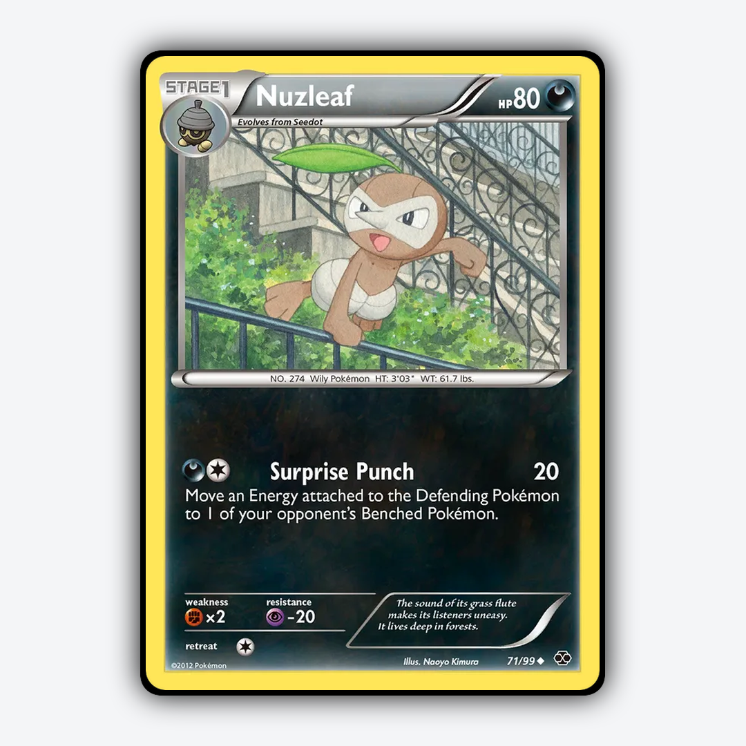 Nuzleaf 071/99 - Next Destinies Set - Card Rug