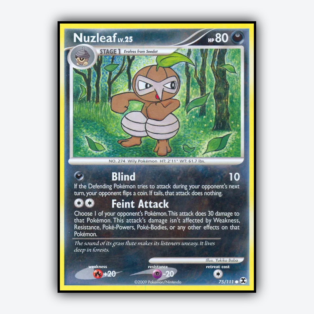 Nuzleaf 075/111 - Rising Rivals Set - Card Rug