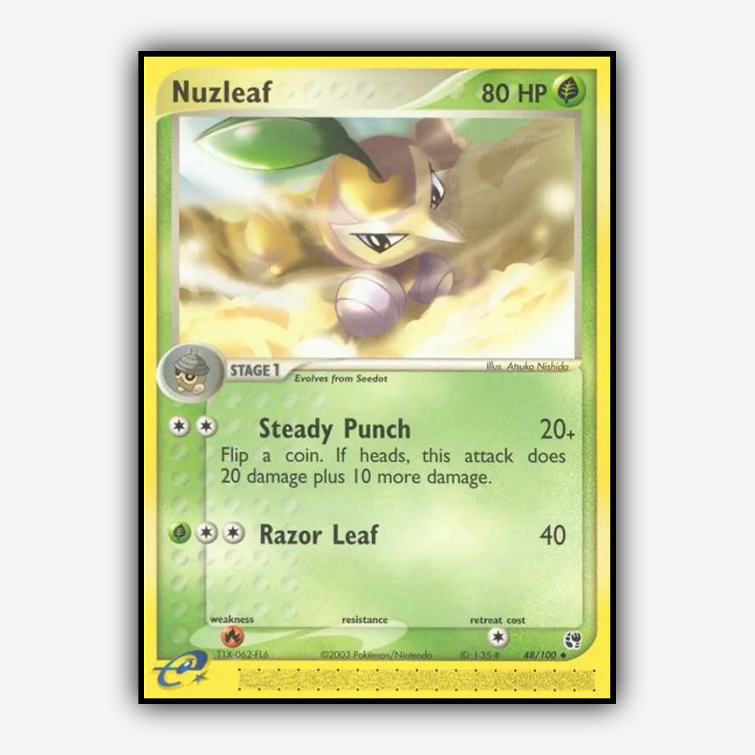 Nuzleaf 048/100 - Sandstorm Set - Card Rug