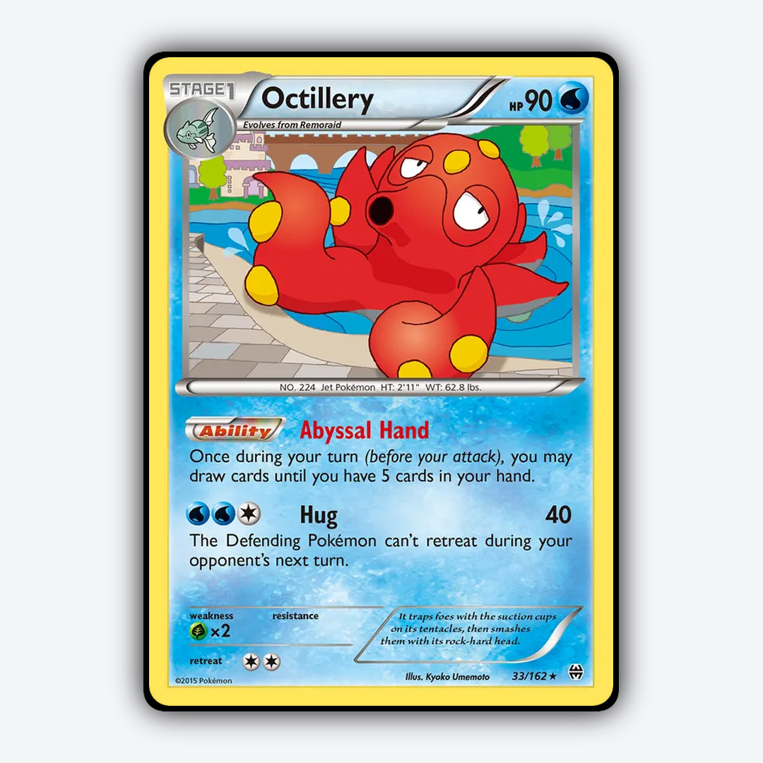 Octillery 033/162 - BREAKthrough Set - Card Rug