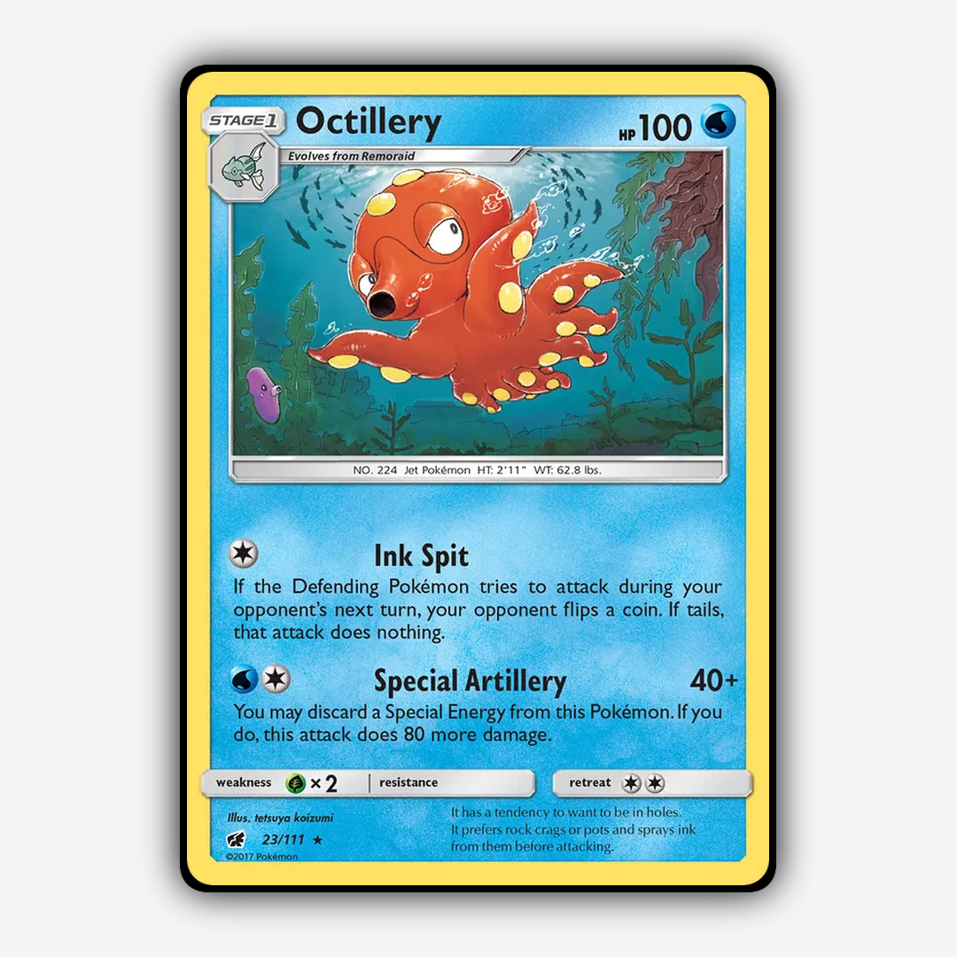 Octillery 023/111 - Crimson Invasion Set - Card Rug