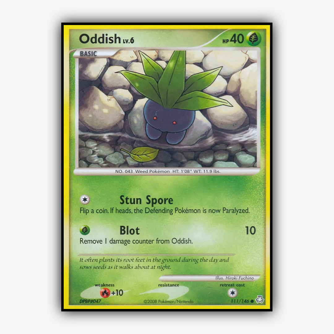 Oddish 111/146 - Legends Awakened Set - Card Rug