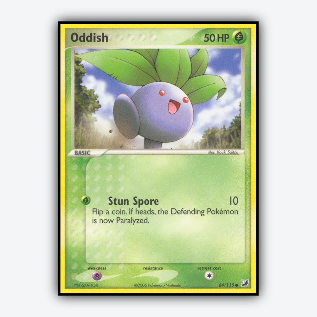 Oddish 064/115 - Unseen Forces Set - Card Rug