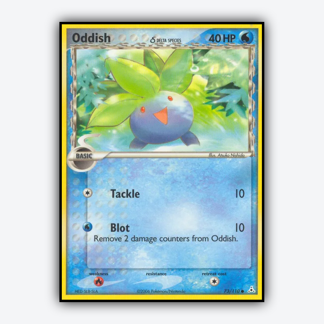 Oddish δ 073/110 - Holon Phantoms Set - Card Rug