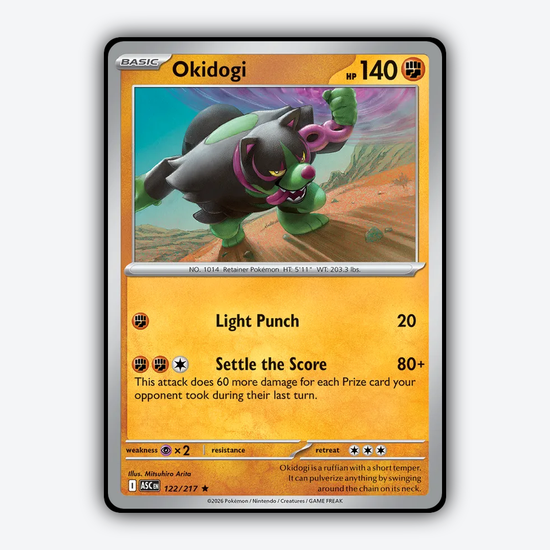 Okidogi 122/217 - Ascended Heroes Set - Card Rug