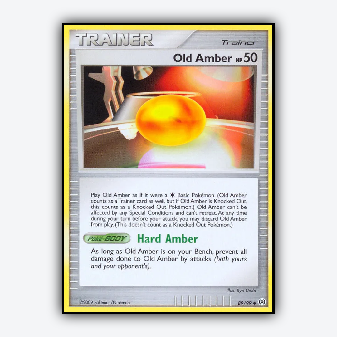 Old Amber 089/99 - Arceus Set - Card Rug