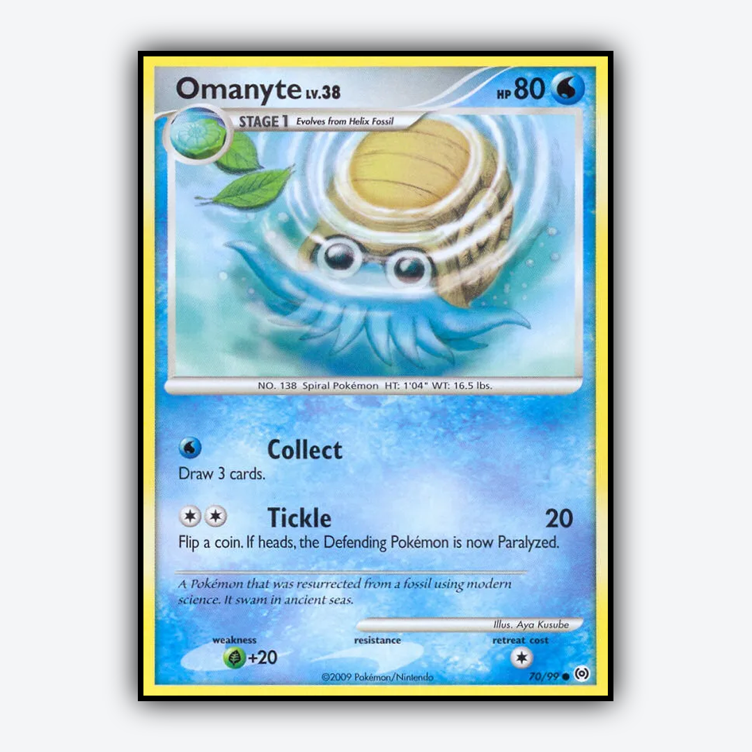 Omanyte 070/99 - Arceus Set - Card Rug