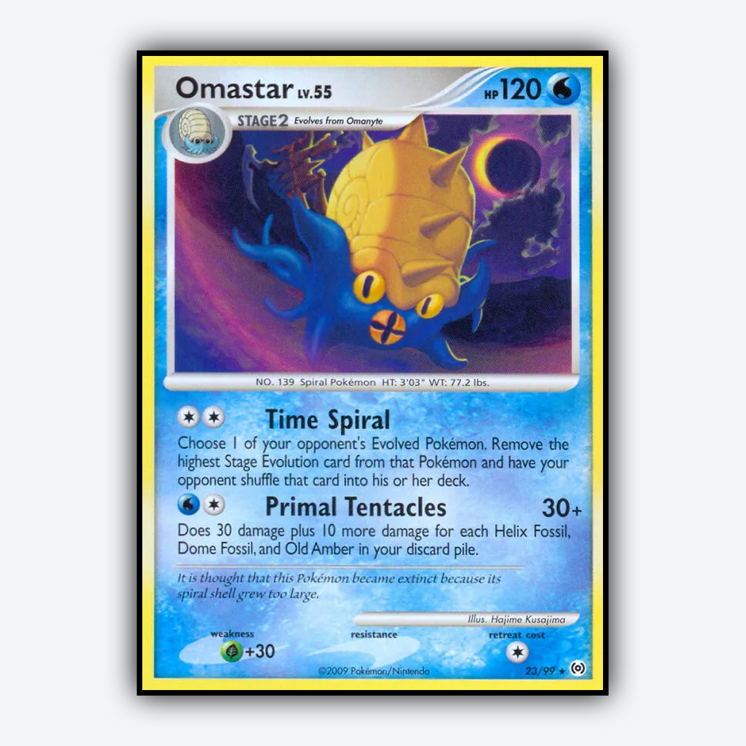 Omastar 023/99 - Arceus Set - Card Rug