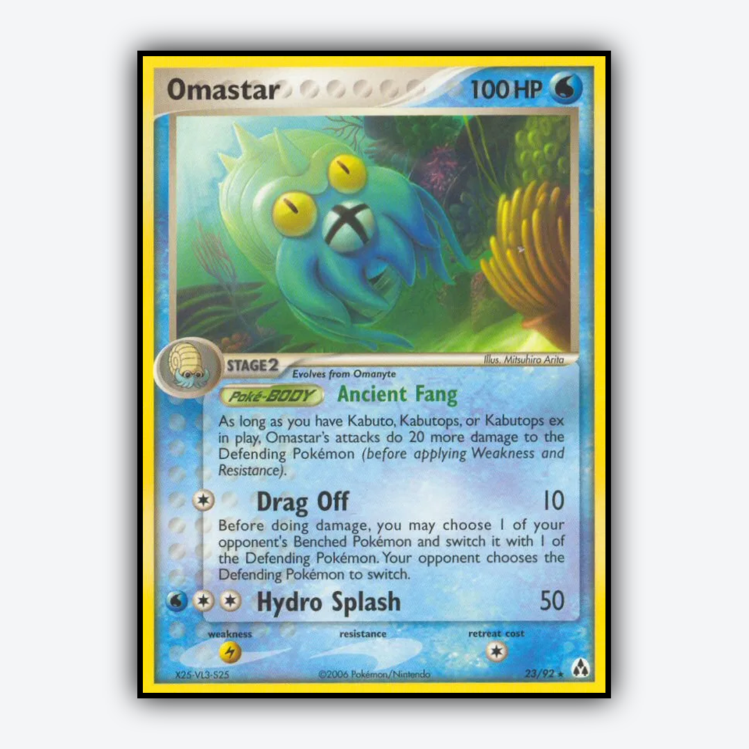 Omastar 023/92 - Legend Maker Set - Card Rug