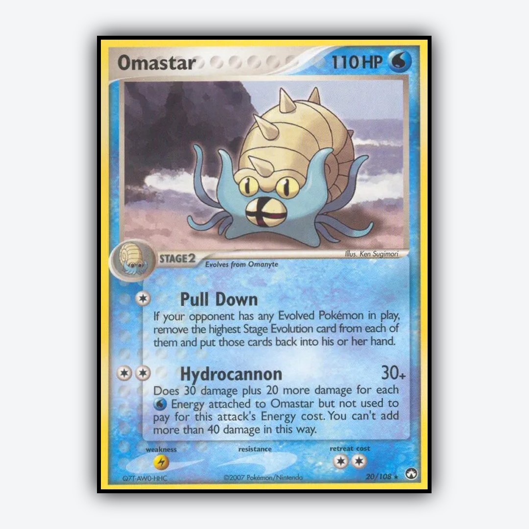 Omastar 020/108 - Power Keepers Set - Card Rug