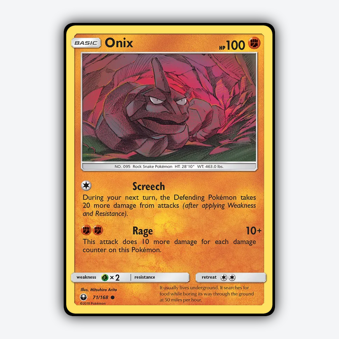 Onix 071/168 - Celestial Storm Set - Card Rug